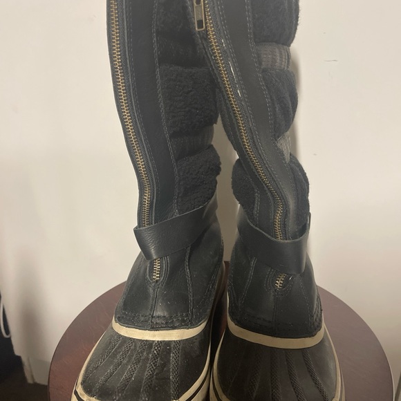 Sorel Womens Black Helen Of Tundra II NL1496-010 Mid Calf Snow Boots Size US 7/8 - Picture 4 of 10